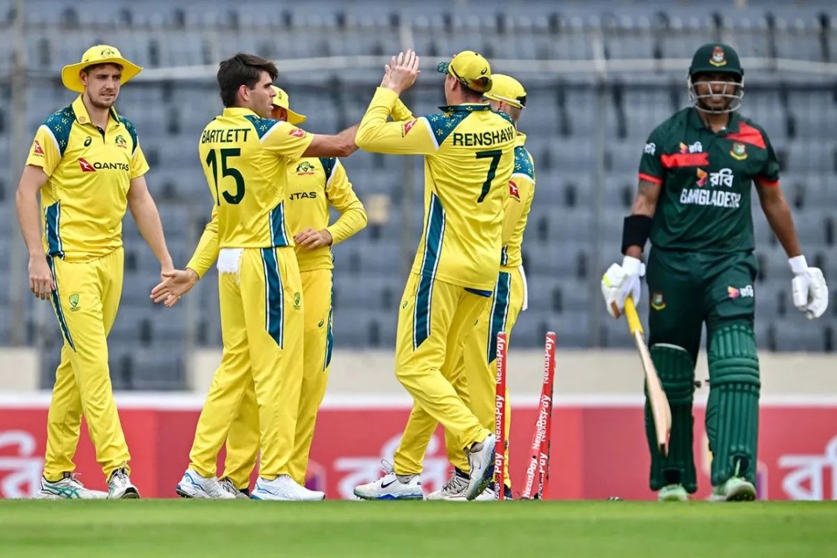 Ban vs Aus 3rd ODI: बांग्लादेश ने ऑस्ट्रेलिया के सामने रखा 275 रनों का लक्ष्‍य, क्‍या कंगारुओं का पहली बार कर पाएगी सूपड़ा साफ