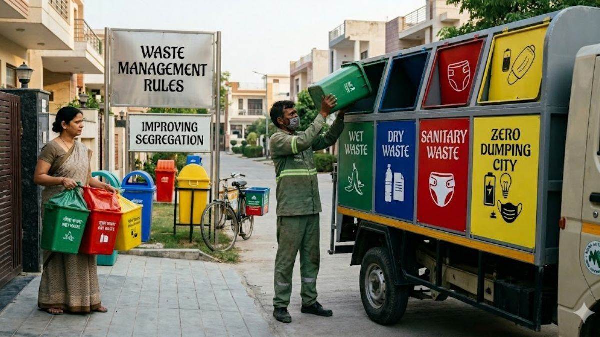 Bhopal Garbage Law 2026: भोपाल की 900 से ज्यादा बड़ी सोसायटियों को खुद करना होगा कचरे का निपटारा, निगम लेगा भारी चार्ज Bhopal Garbage Law 2026: भोपाल की 900 से ज्यादा बड़ी सोसायटियों को खुद करना होगा कचरे का निपटारा, निगम लेगा भारी चार्ज