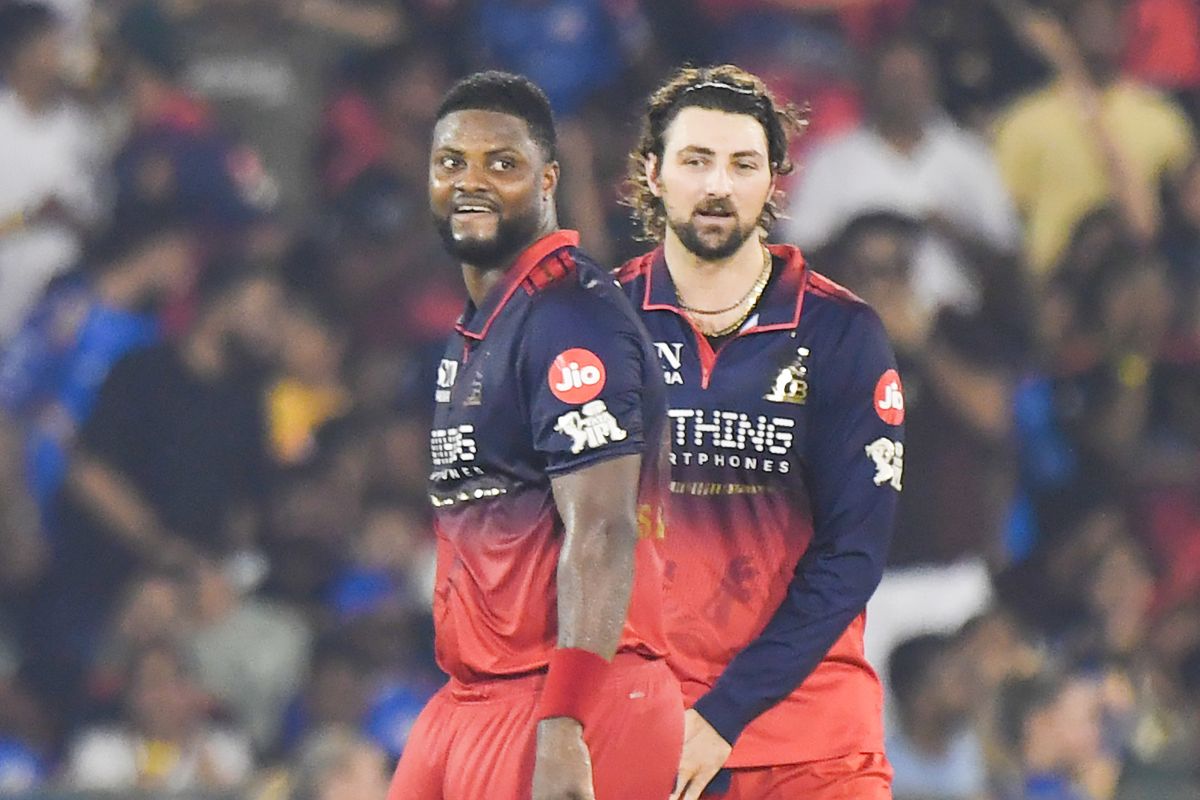 Tim David suspended IPL 2026: फ़ाइनल मुक़ाबले में टिम डेविड ने कर दिया बड़ा कांड, BCCI ने किया सस्पेंड, काटी 50% मैच फीस Tim David suspended IPL 2026: फ़ाइनल मुक़ाबले में टिम डेविड ने कर दिया बड़ा कांड, BCCI ने किया सस्पेंड, काटी 50% मैच फीस