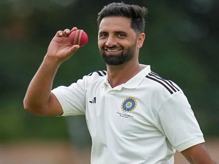 आकिब नबी बतौर नेट बॉलर भारतीय टेस्ट टीम से जुड़े:पिछले 2 रणजी सीजन में 104 विकेट झटके; 6 जून से अफगानिस्तान से मैच