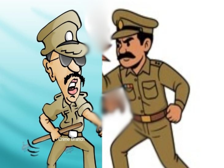 थाने के अंदर आरक्षक ने प्रधान आरक्षक को पीटा, सस्पेंड:  ड्यूटी से गायब सिपाही ने हवलदार से मारपीट करते हुए वर्दी फाड़ दी, धमकाया – Gwalior News