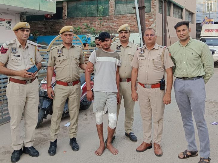 बुजुर्ग महिला से गहने लूटने वाला बदमाश मुरैना से गिरफ्तार:  लूट से पहले मंदिर में दो घंटे रुका, पूजा-पाठ किया; जुए के कर्ज ने बनाया लुटेरा – Jaipur News