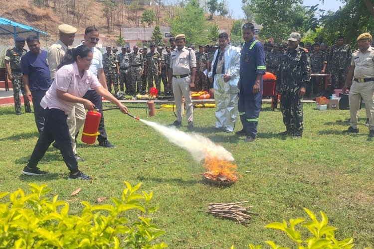 विश्व पर्यावरण दिवस पर 18 वीं वाहिनी CAF में पर्यावरण संरक्षण और अग्नि सुरक्षा का अनूठा संगम,