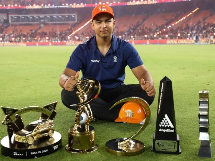 वैभव सू्र्यवंशी के लिए इंग्लैंड में अलग चेंजिंग रूम होगा:टीम मीटिंग और खेल के दौरान ही सीनियर्स साथ रहेंगे, ICC नियमों के तहत फैसला वैभव सू्र्यवंशी के लिए इंग्लैंड में अलग चेंजिंग रूम होगा:टीम मीटिंग और खेल के दौरान ही सीनियर्स साथ रहेंगे, ICC नियमों के तहत फैसला
