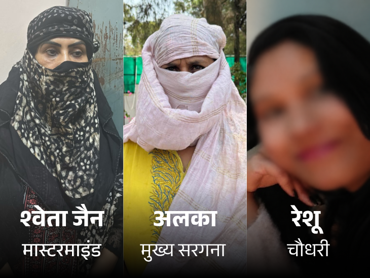 हनी ट्रैप 2- ब्लैकमेलिंग के जरिए वसूली करता था गिरोह:  कोर्ट में क्राइम ब्रांच का दावा; रेशू चौधरी और श्वेता जैन से 9 मोबाइल फोन, स्पाई कैमरा किए जब्त – Indore News