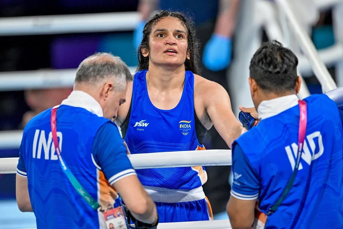 CWG 2026: बाउट से पहले घटाया वजन, अरुंधति चौधरी ने बताया कैसे भारत के लिए पक्का किया पदक CWG 2026: बाउट से पहले घटाया वजन, अरुंधति चौधरी ने बताया कैसे भारत के लिए पक्का किया पदक