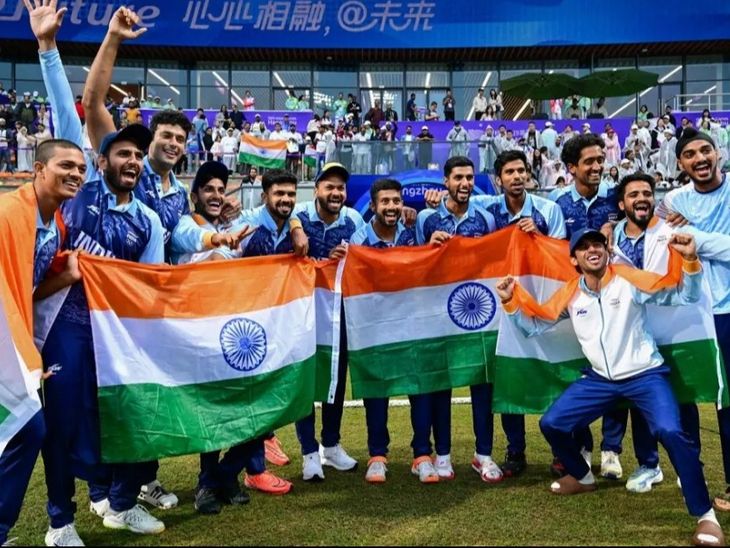 एशियन गेम्स 2026 में क्रिकेट इवेंट का शेड्यूल जारी:भारत की मेंस-विमेंस टीम की सीधे क्वार्टर फाइनल में एंट्री, 17 सितंबर से खेले जाएंगे मुकाबले एशियन गेम्स 2026 में क्रिकेट इवेंट का शेड्यूल जारी:भारत की मेंस-विमेंस टीम की सीधे क्वार्टर फाइनल में एंट्री, 17 सितंबर से खेले जाएंगे मुकाबले