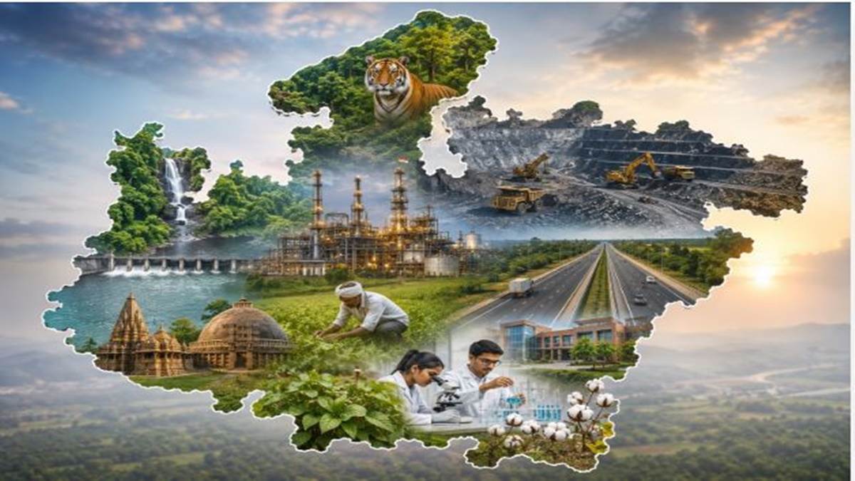 संसाधनों से समृद्धि तक, निवेश का नया पता बना मध्य प्रदेश; ये है उत्तर और दक्षिण के बीच ब्रिज संसाधनों से समृद्धि तक, निवेश का नया पता बना मध्य प्रदेश; ये है उत्तर और दक्षिण के बीच ब्रिज