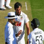 AUS vs BAN: ऑस्ट्रेलिया-बांग्लादेश मैच में बवाल, आपस में भिड़े मिराज और स्टार्क, अंपायर को करना पड़ा बीचबचाव, VIDEO