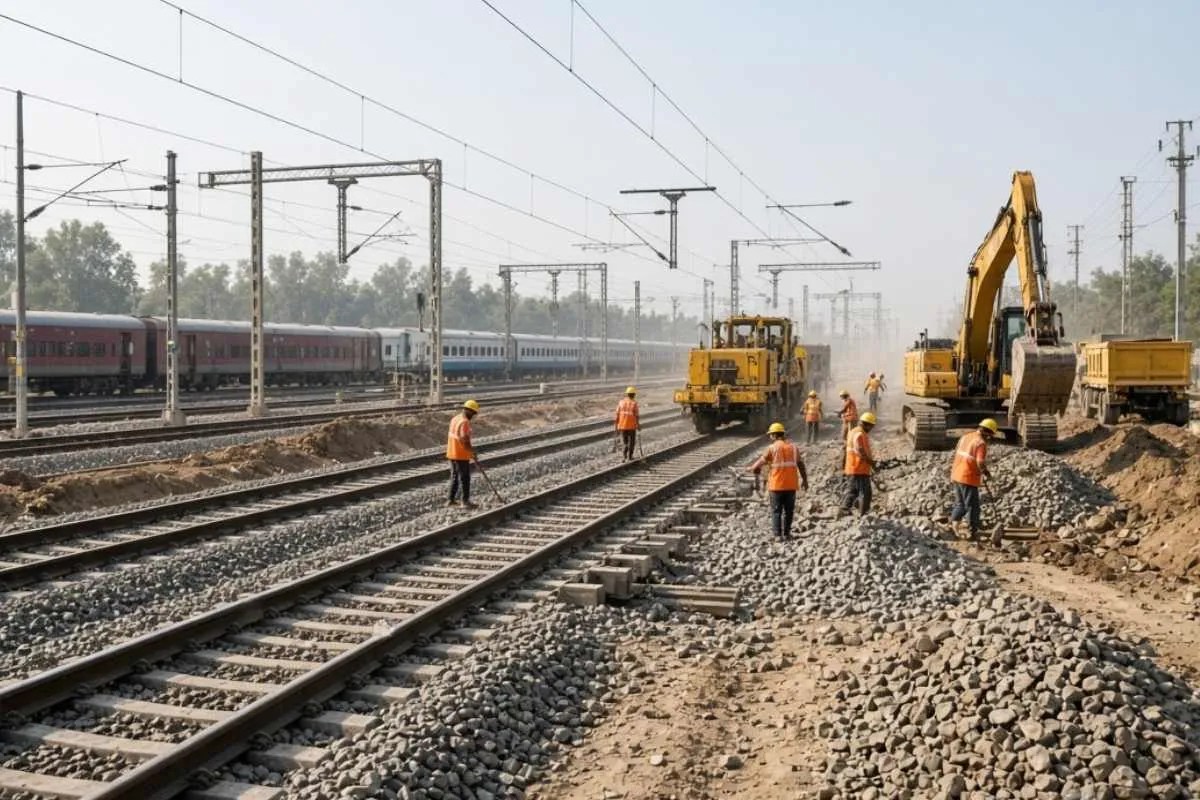Ashoknagar news: तीसरी रेल लाइन का काम शुरू,16 ट्रेनें निरस्त, 48 के रूट बदले, देखें List | Work On Third Rail Line Begins 16 Trains Cancelled 48 Diverted Ashoknagar news: तीसरी रेल लाइन का काम शुरू,16 ट्रेनें निरस्त, 48 के रूट बदले, देखें List | Work On Third Rail Line Begins 16 Trains Cancelled 48 Diverted