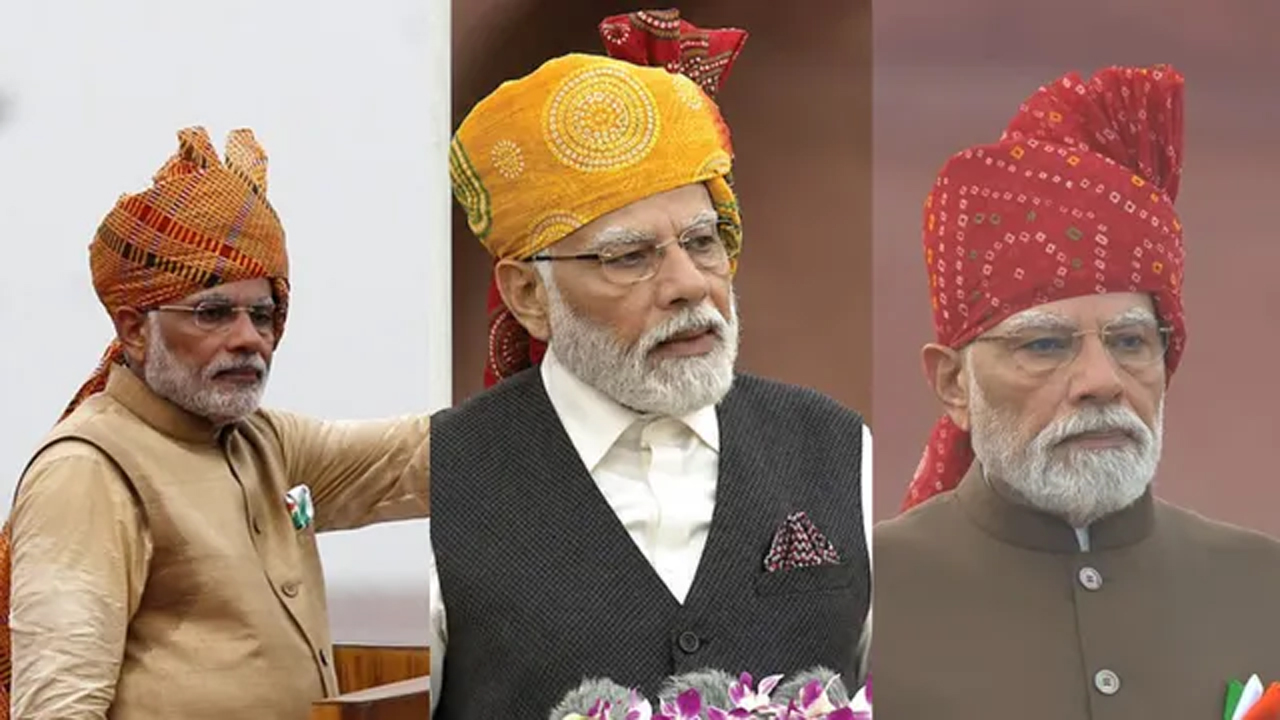 PM Modi 80th Independence Day Speech: लाल जोधपुरी बांधेज से टाई-एंड-डाई पगड़ी तक, हर साल बदला पीएम मोदी का खास अंदाज – Vindhya Bhaskar