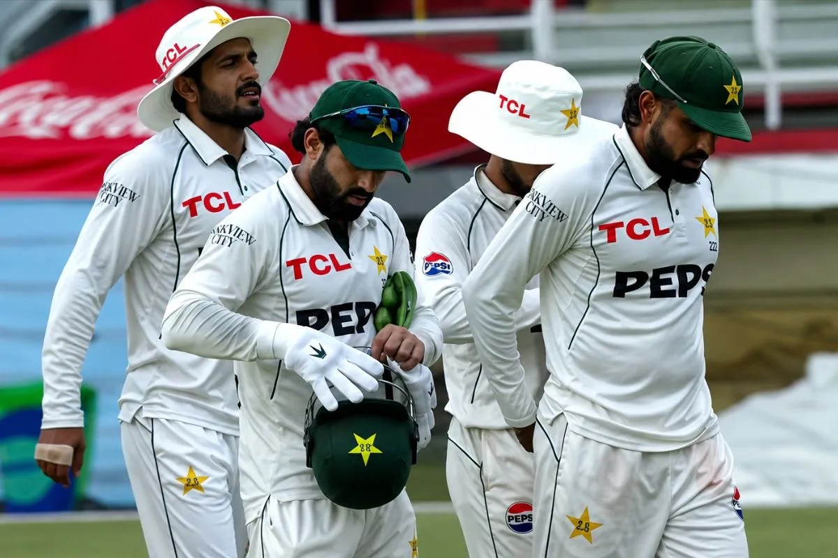 WI vs PAK: साजिद का ‘चौका’, पाकिस्तान के खिलाफ वेस्टइंडीज पहली पारी में 344 रन पर ऑलआउट