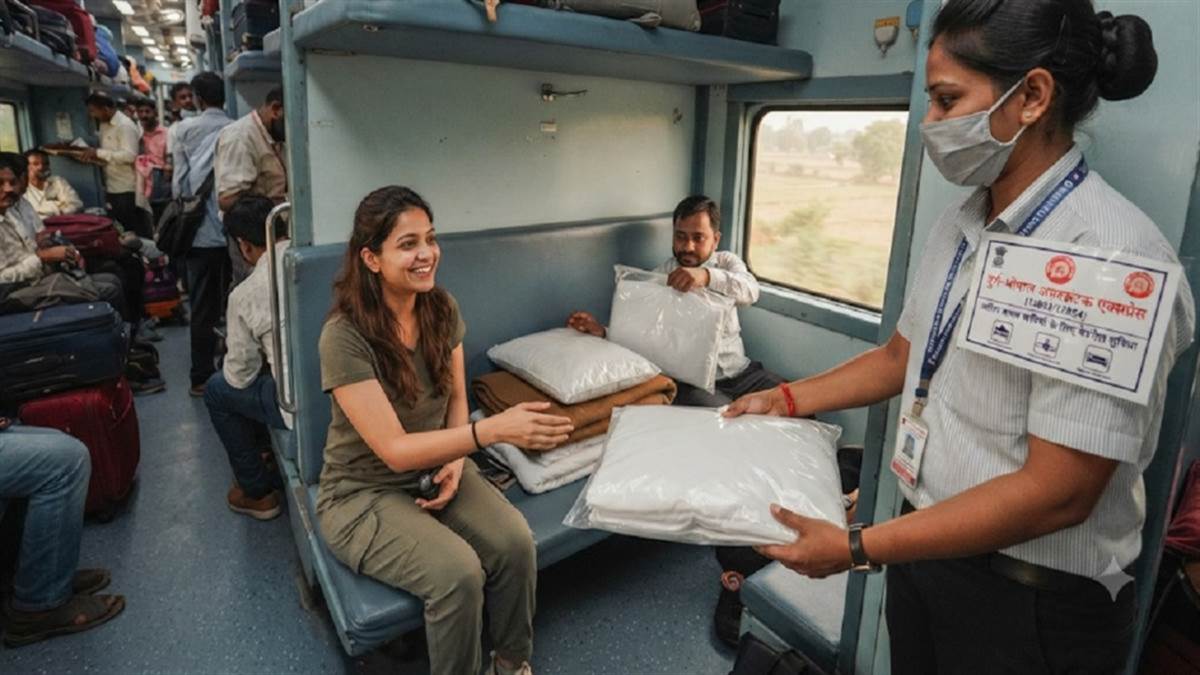 ट्रेन के एसी कोच में RAC यात्रियों को भी मिलेगा पूरा बेडरोल किट… इन ट्रेनों में लागू होगा यह नियम ट्रेन के एसी कोच में RAC यात्रियों को भी मिलेगा पूरा बेडरोल किट… इन ट्रेनों में लागू होगा यह नियम
