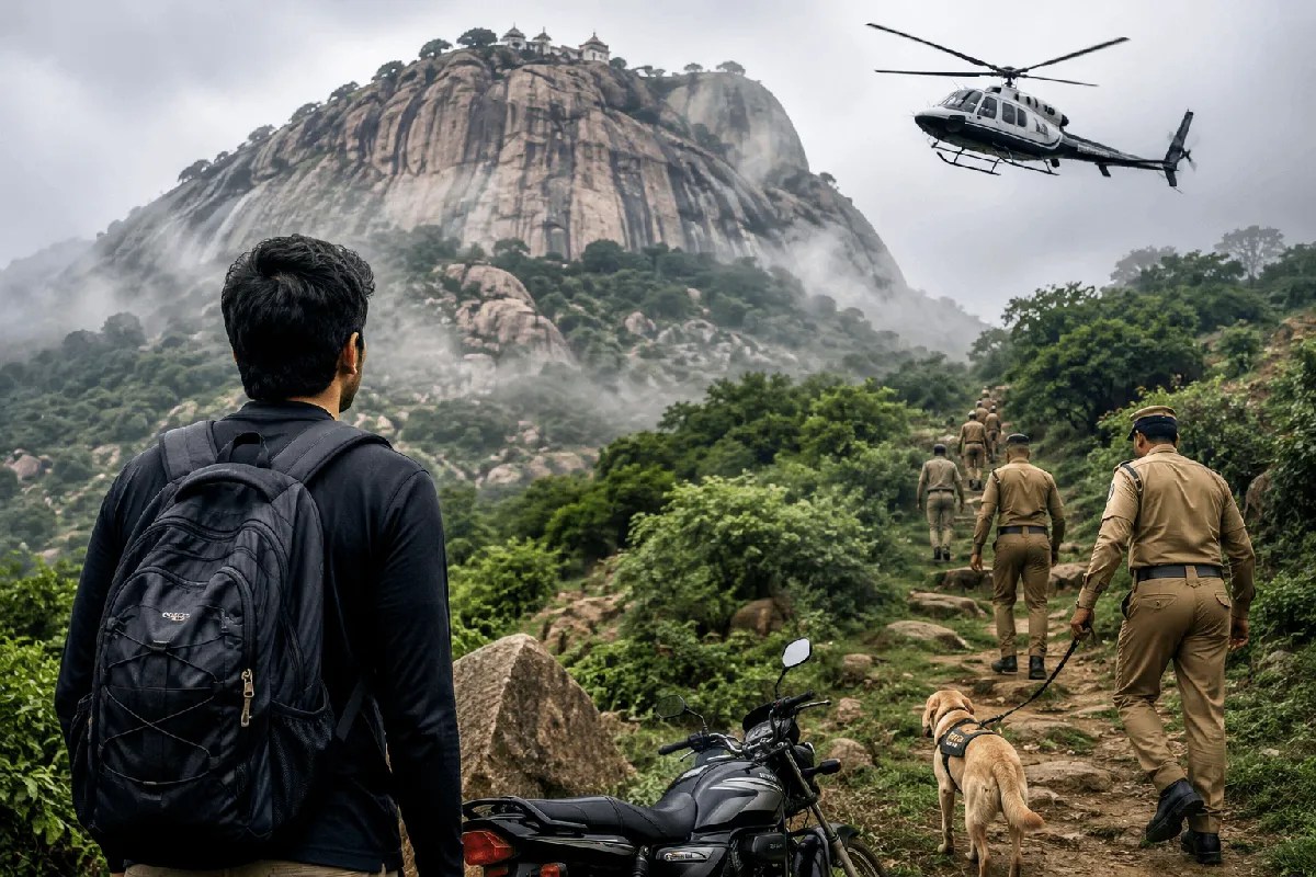 ट्रैकिंग के लिए गया इंदौर का युवक तीन दिन से गायब, सिर्फ मंगेतर को बताया था प्लान | Indore Youth Advait Upadhyay Missing In Bengaluru Shivagange Hills ट्रैकिंग के लिए गया इंदौर का युवक तीन दिन से गायब, सिर्फ मंगेतर को बताया था प्लान | Indore Youth Advait Upadhyay Missing In Bengaluru Shivagange Hills