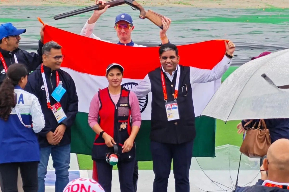 Asian Games 2026: नीरू ढांडा ने जीता गोल्ड मेडल, वूमेंस ट्रैप इवेंट के फाइनल में रचा इतिहास Asian Games 2026: नीरू ढांडा ने जीता गोल्ड मेडल, वूमेंस ट्रैप इवेंट के फाइनल में रचा इतिहास