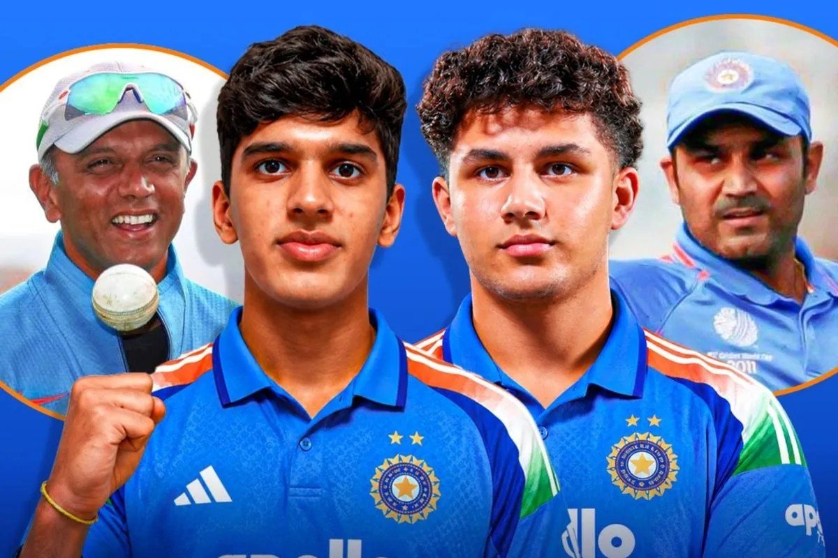 IND U19 vs AUS U19: वीरेंदर सहवाग या राहुल द्रविड़ का बेटा नहीं, कोई और बनेगा प्लेयर ऑफ द सीरीज, जानें कौन सबसे आगे IND U19 vs AUS U19: वीरेंदर सहवाग या राहुल द्रविड़ का बेटा नहीं, कोई और बनेगा प्लेयर ऑफ द सीरीज, जानें कौन सबसे आगे