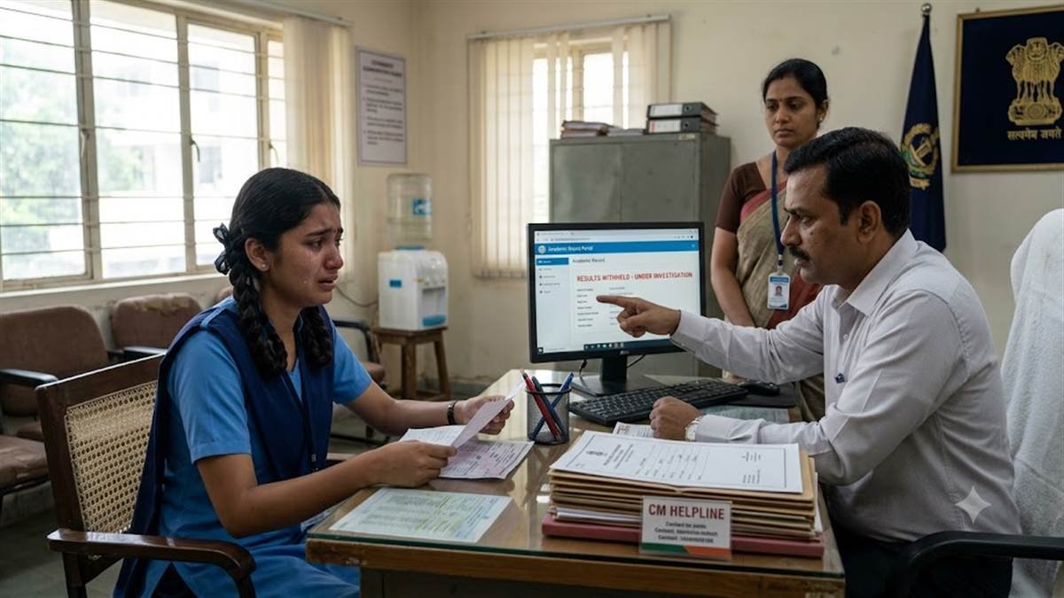अंकसूची में छेड़छाड़ कर छात्रा ने इंदौर में दी परीक्षा, रिजल्ट रोका तो सीएम हेल्पलाइन पर की शिकायत अंकसूची में छेड़छाड़ कर छात्रा ने इंदौर में दी परीक्षा, रिजल्ट रोका तो सीएम हेल्पलाइन पर की शिकायत