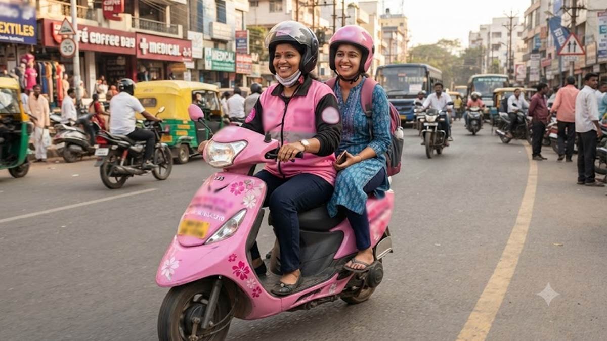 इंदौर में अब घर से बस स्टॉप तक चलने का टेंशन खत्म, महिलाओं के लिए पिंक बाइक चलेगी इंदौर में अब घर से बस स्टॉप तक चलने का टेंशन खत्म, महिलाओं के लिए पिंक बाइक चलेगी