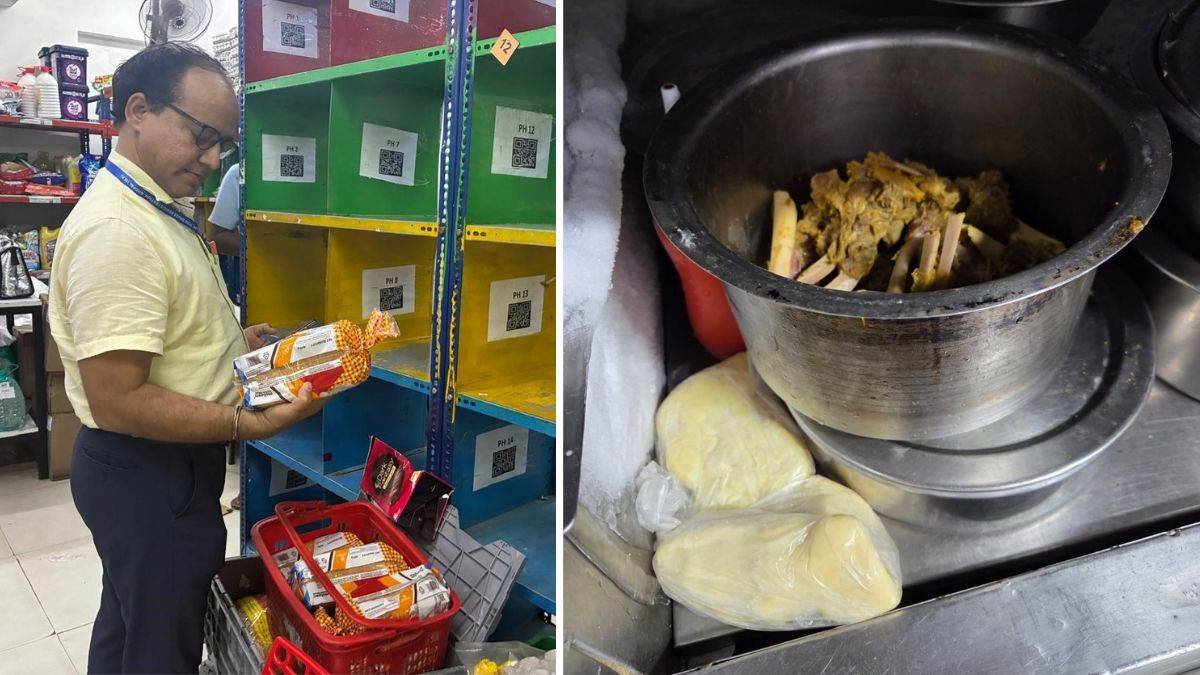 भोपाल में DB मॉल के 10 डाउन स्ट्रीट रेस्टोरेंट में वेज-नॉनवेज एक साथ रखे मिले; Swiggy Instamart की बिक्री रोकी भोपाल में DB मॉल के 10 डाउन स्ट्रीट रेस्टोरेंट में वेज-नॉनवेज एक साथ रखे मिले; Swiggy Instamart की बिक्री रोकी