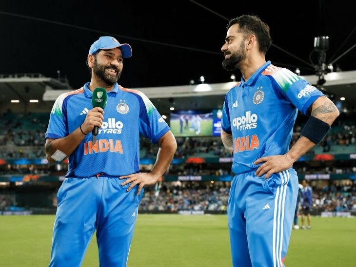 रोहित बोले- कोहली के साथ खेलना मजेदार:टीम को लेकर हमारी सोच एक जैसी, दोनों का लक्ष्य 2027 वर्ल्ड कप जीतना है