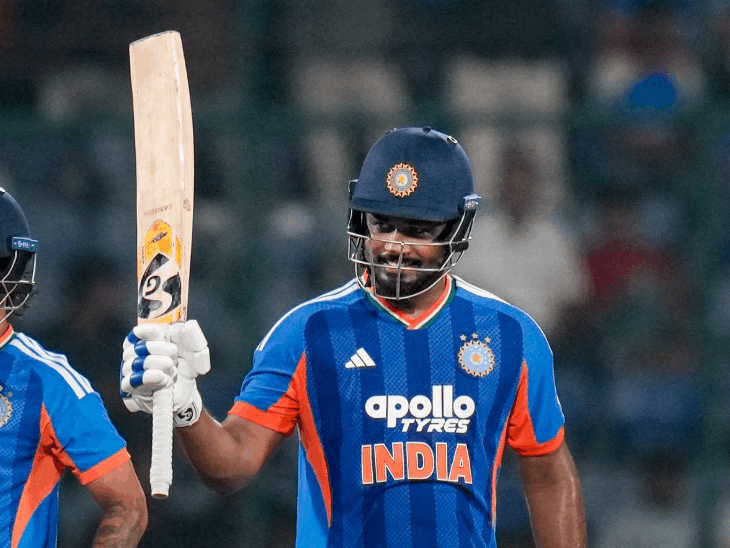 रोहित शर्मा के क्लब में शामिल हुए संजू सैमसन:भारत के खिलाफ लगातार सबसे ज्यादा टी-20 हारने वाली टीम बनी अफगानिस्तान; मोमेंट्स-रिकॉर्ड्स रोहित शर्मा के क्लब में शामिल हुए संजू सैमसन:भारत के खिलाफ लगातार सबसे ज्यादा टी-20 हारने वाली टीम बनी अफगानिस्तान; मोमेंट्स-रिकॉर्ड्स
