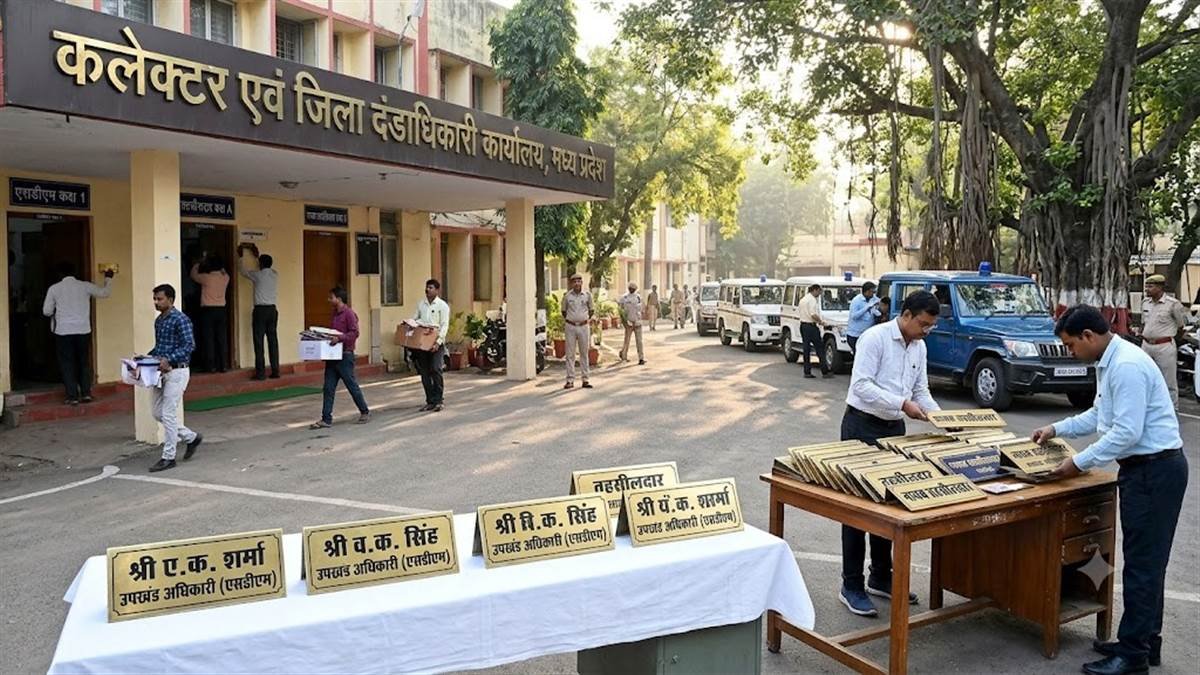 4 एसडीएम, 10 से ज्यादा तहसीलदार-नायब तहसीलदार बदले, महू व बिचौली एसडीएम को मुख्यालय भेजा