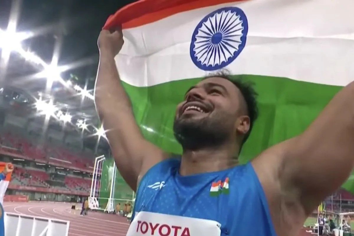 Asian Para Games 2026: सुमित अंतिल ने जीता गोल्ड, भारत ने जैवलिन थ्रो में तीनों मेडल जीतकर किया क्लीन स्वीप Asian Para Games 2026: सुमित अंतिल ने जीता गोल्ड, भारत ने जैवलिन थ्रो में तीनों मेडल जीतकर किया क्लीन स्वीप