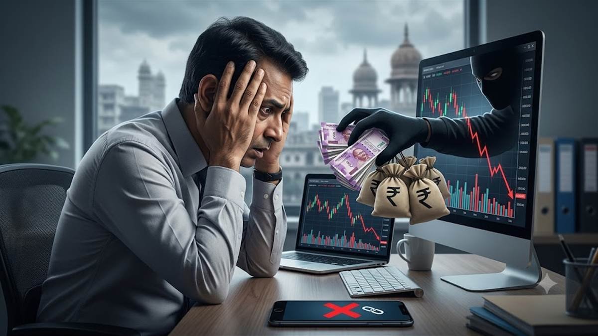 इंदौर में शेयर बाजार में निवेश के नाम पर निजी कंपनी के कर्मचारी से 15.25 लाख रुपये की ऑनलाइन ठगी