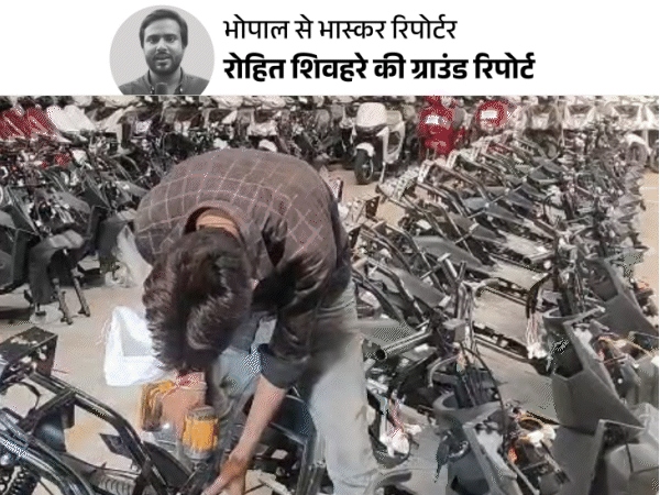 ई-स्कूटर का क्रेज, त्योहारों में डिमांड 3-4 गुना बढ़ी:  फैक्ट्रियों में दिन-रात प्रोडक्शन हो रहा, फिर भी बिना एडवांस बुकिंग मिलना मुश्किल – Madhya Pradesh News