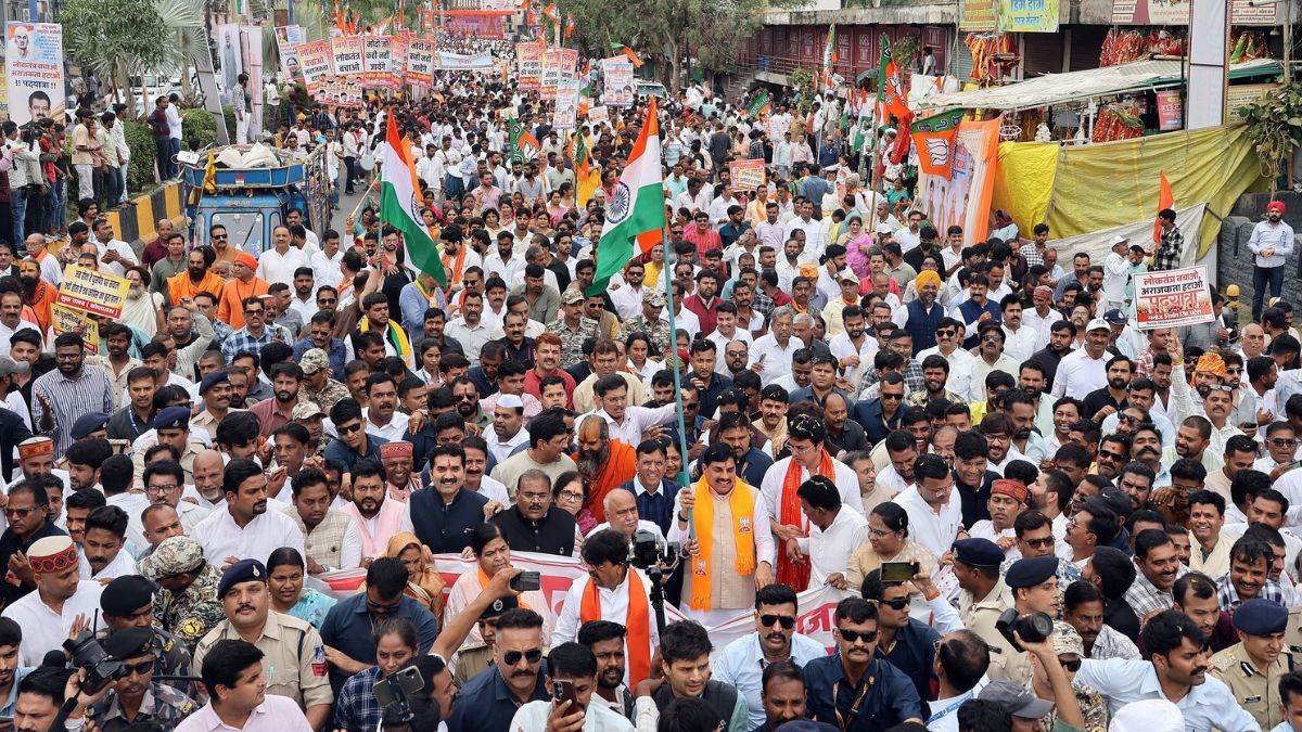 लगता है पाकिस्तान से आकर यहां राजनीति कर रहे हैं राहुल गांधी, इंदौर में बोले CM यादव